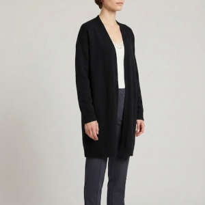 cardigan long noir – "kiabi" - Taille M porté