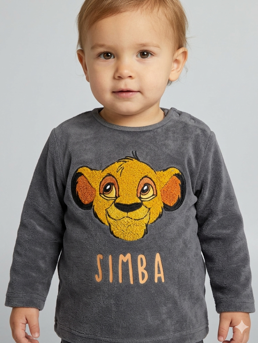 Haut de pyjama SIMBA - "Disney baby) - 18 mois