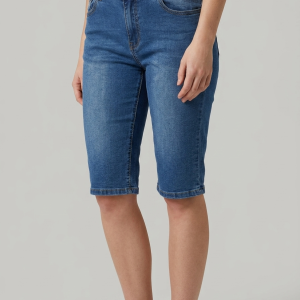 Bermuda en Jean - "B.S Jeans" - Taille 44 porté