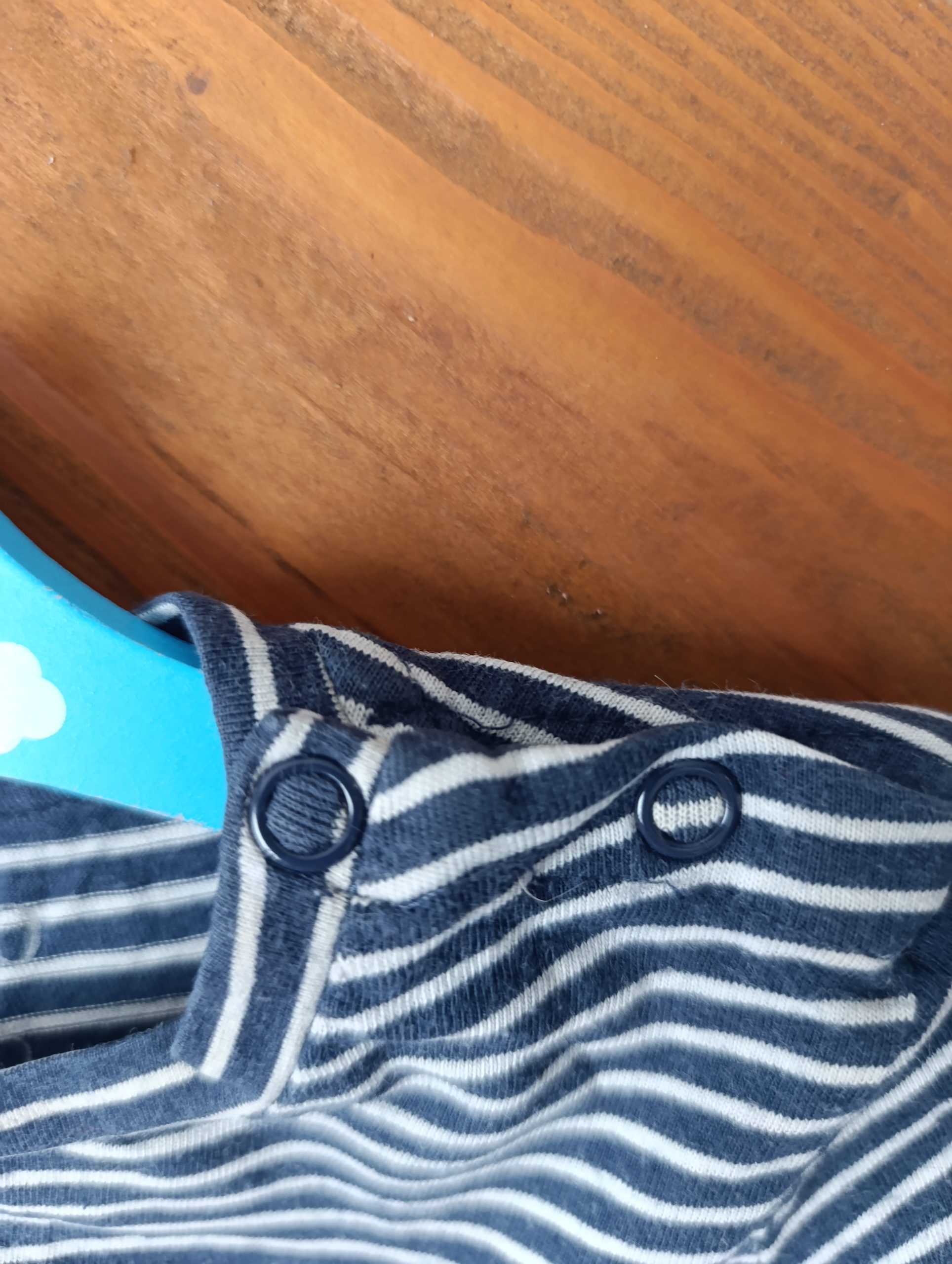 Tshirt bébé marinière - "In extenso" - T86cm (18-24 mois) – Image 4