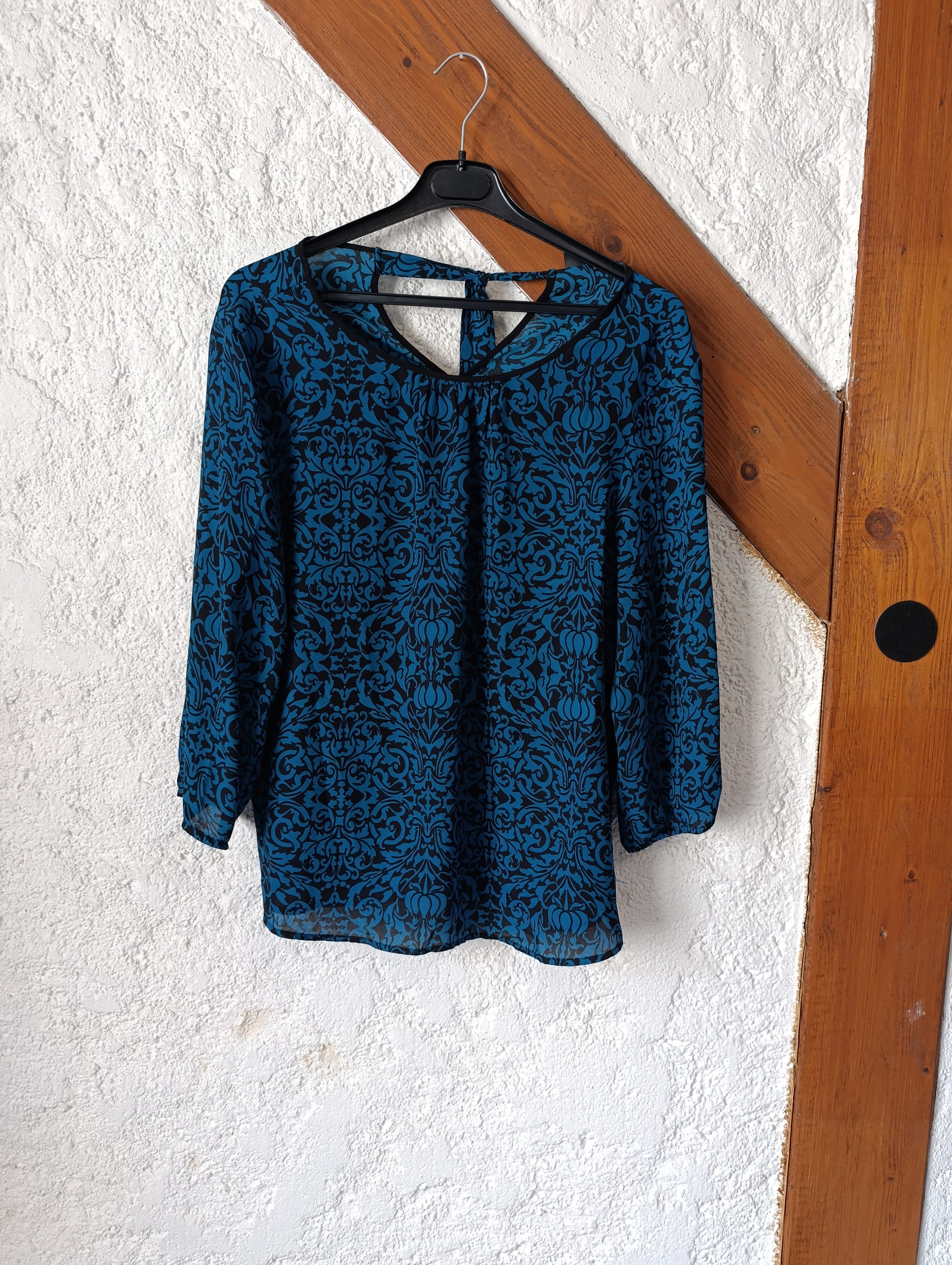 Blouse fluide à motifs - "Yessica" - T48 – Image 2