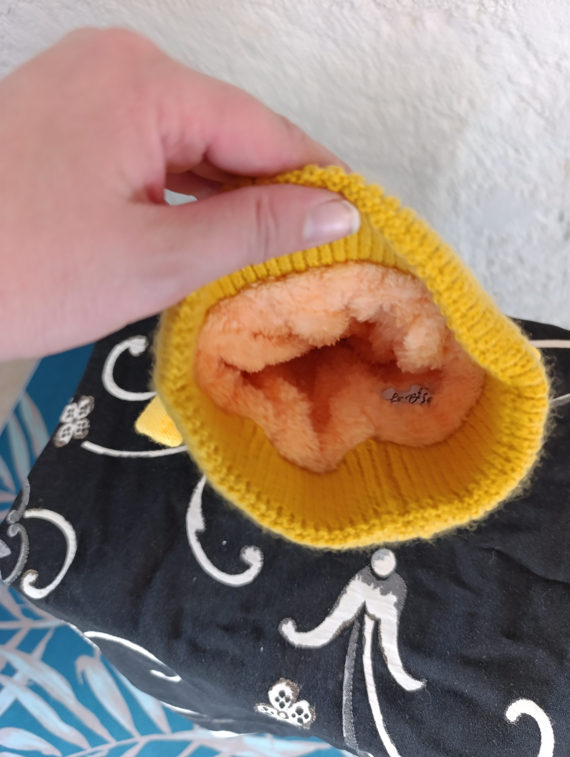 Ensemble bonnet + gants "Lil'Boo" enfant - Neuf Intérieur