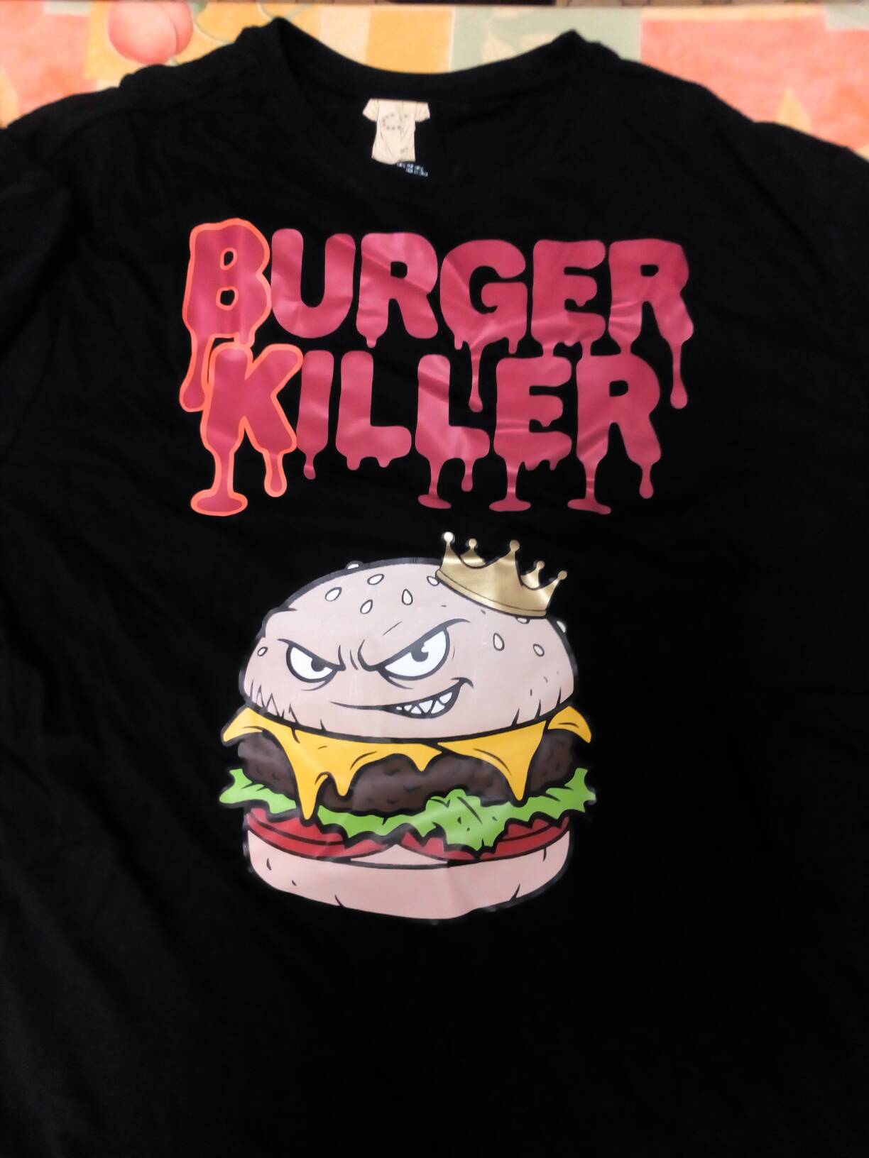 T-shirt Burger Killer - Homme - réel