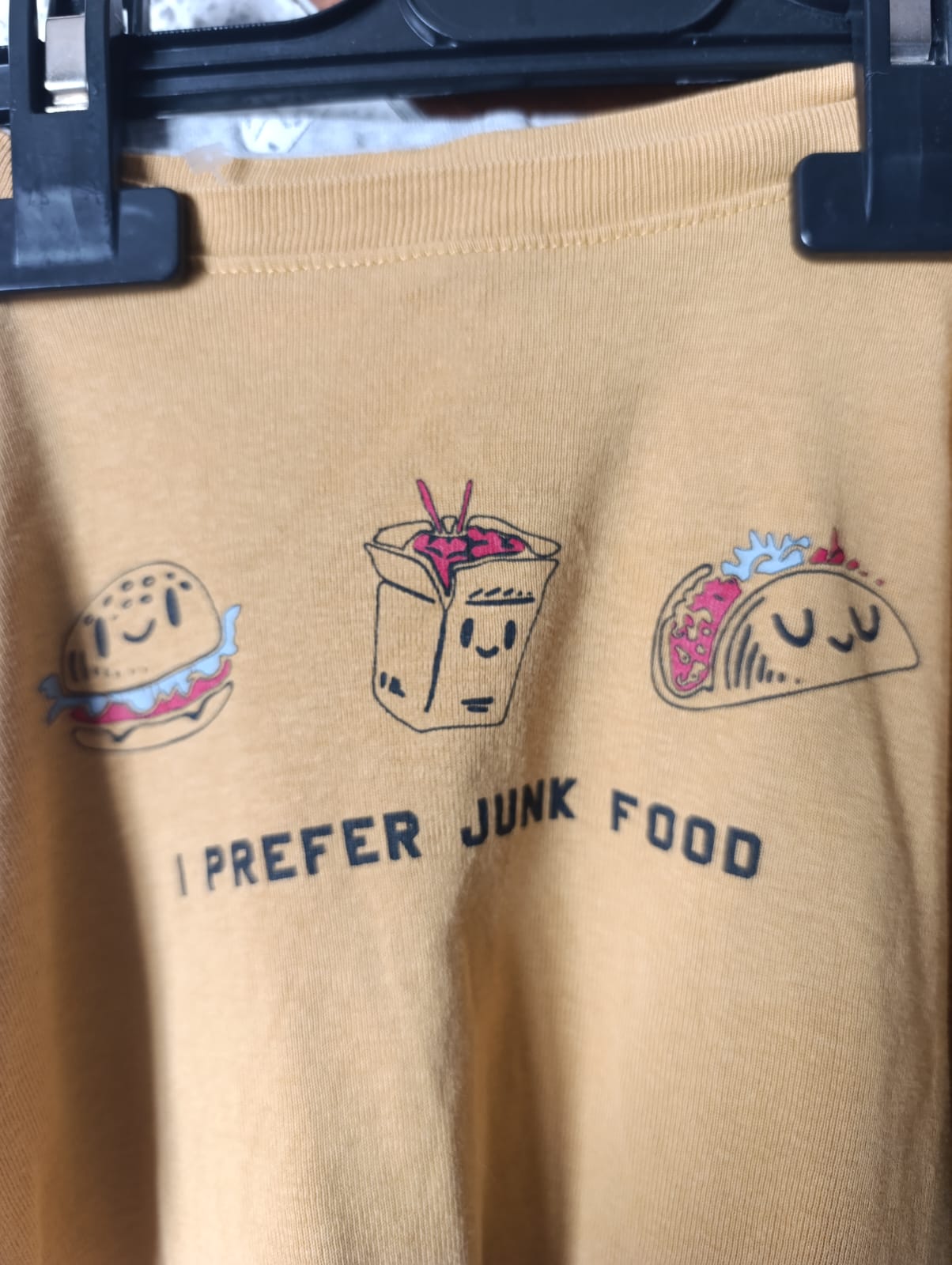 Ensemble t-shirt pantalon enfant, motif burger/tacos – "Kiabi" - Taille 3 ans dessin