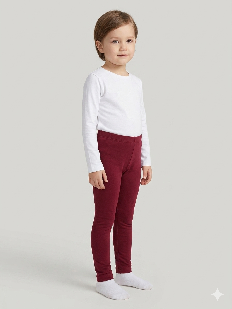 Legging/Pantalon enfant rouge – "C&A" - T4ans porté