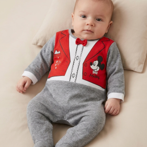 Dors bien / grenouillère mickey -"Disney baby" - Taille 1 mois porté