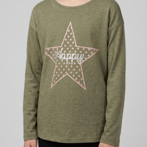 T-shirt manches longues - "Y.F.K." - Taille 10-12 ans (146/152 cm) porté