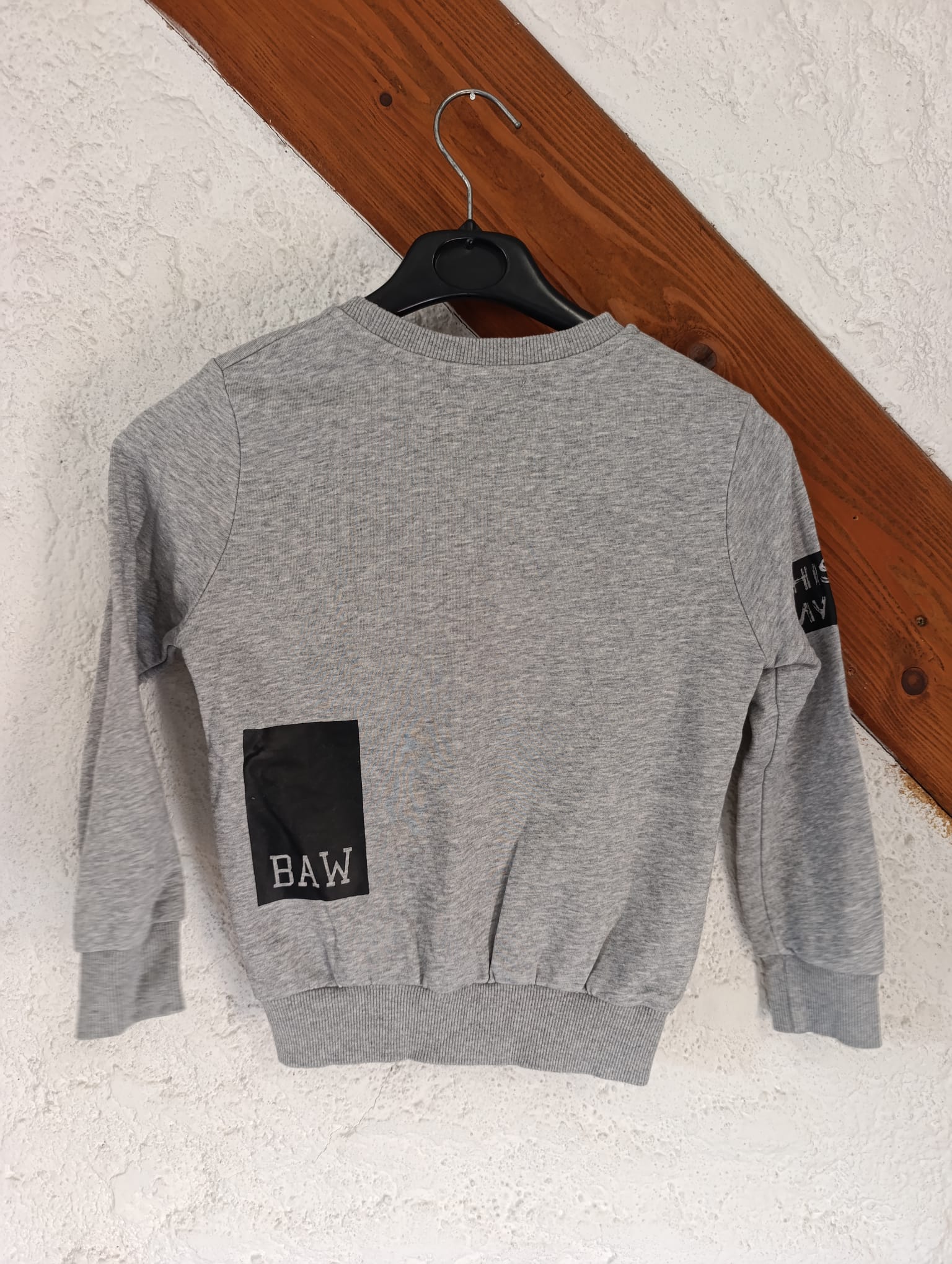 Sweat - "HAPPY STAR" - Taille 6 ans de dos